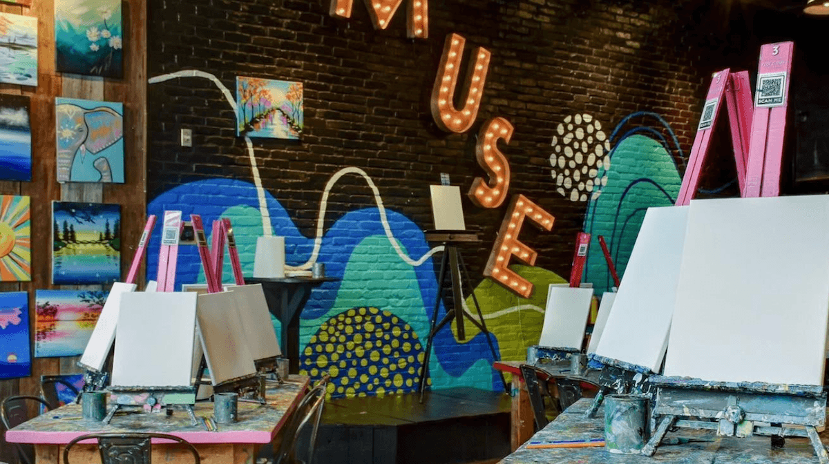 Muse Paintbar Planning Inman Park Location