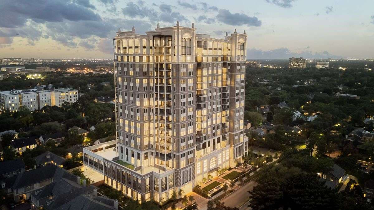 New 20-Story Luxury Multifamily Tower Completes Construction in Houston