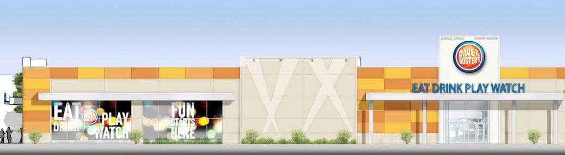 Dave and Buster's Rendering