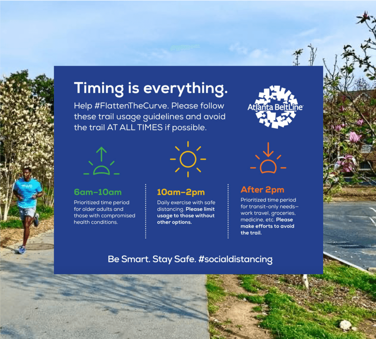 Atlanta BeltLine Social Distancing Guidelines