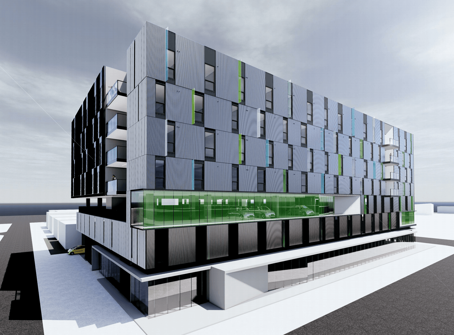 6007 Sunset Rendering
