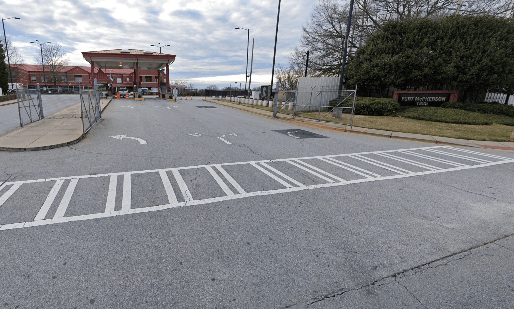 Fort McPherson Entrance