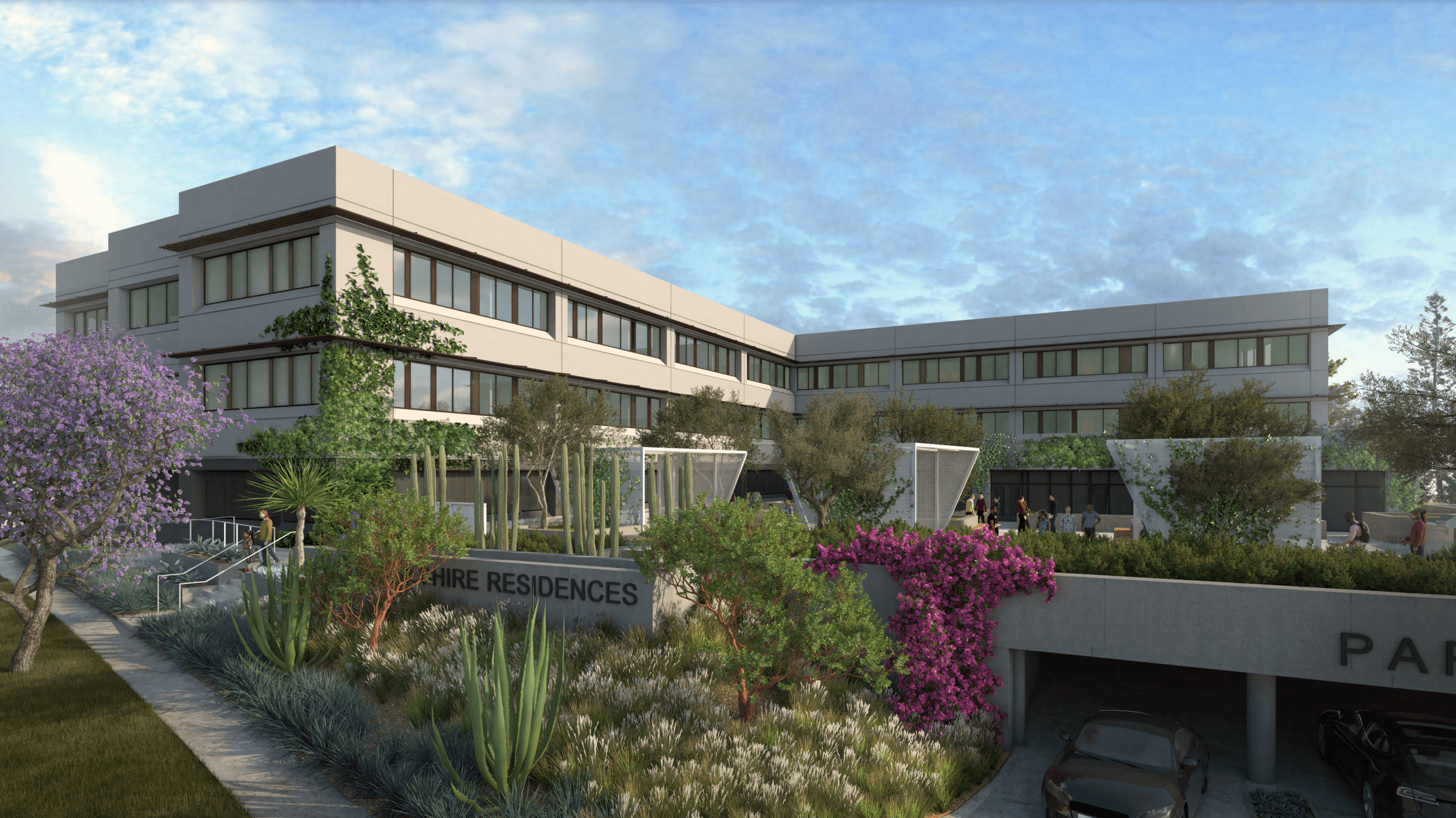 4750 Wilshire Residential Rendering