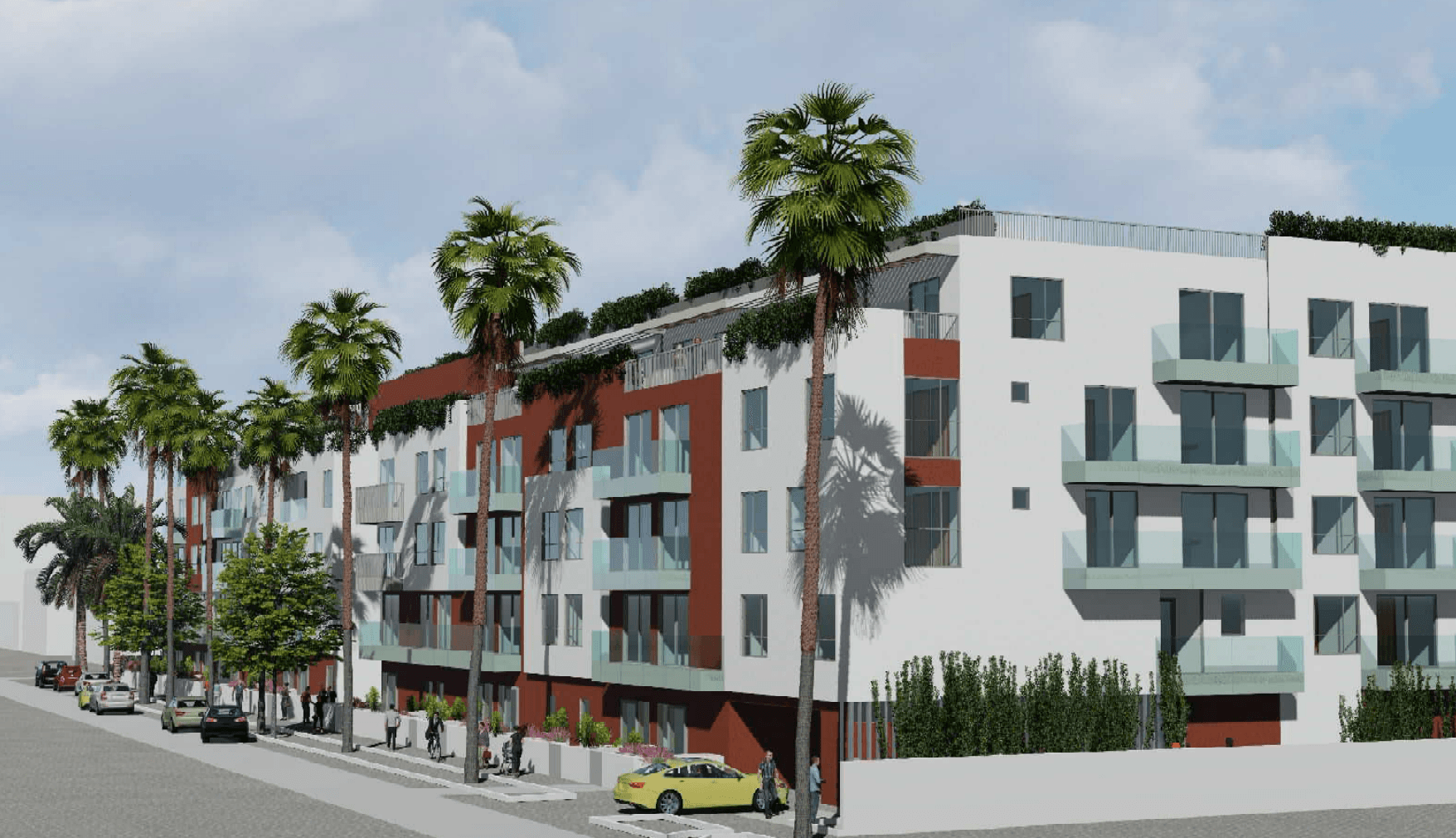1125 North Gower Street Rendering 1