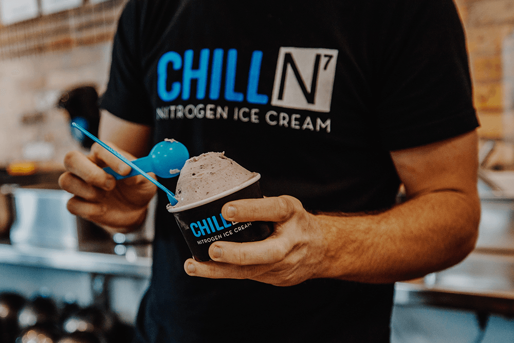 Chill-N Moves to Cool Texas Down With 'Wicked Smart' Nitrogen Ice Cream