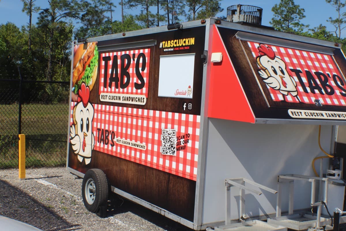 Tab's Food Truck Opening Next Month in Bunnell