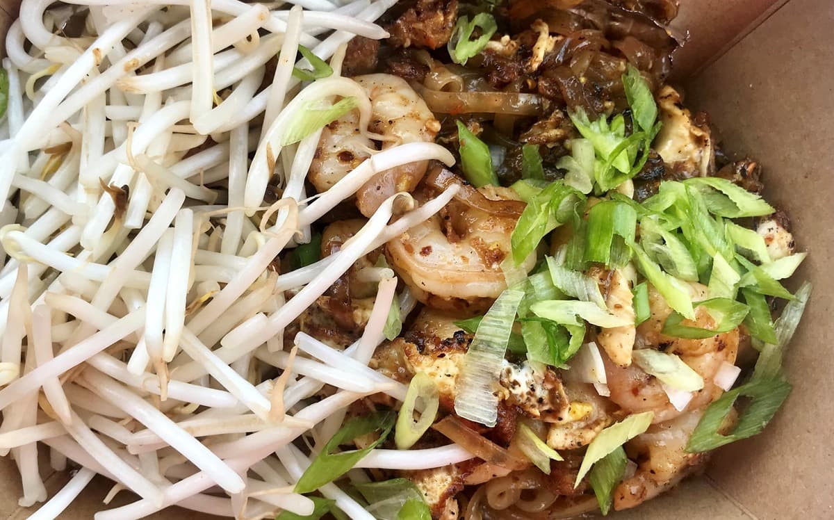 The Pad Thai Stand Working on Fourth Site
