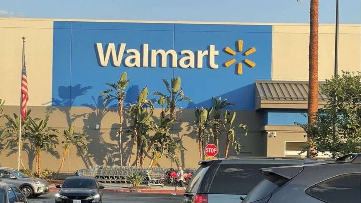 This is a storefront image of Walmart