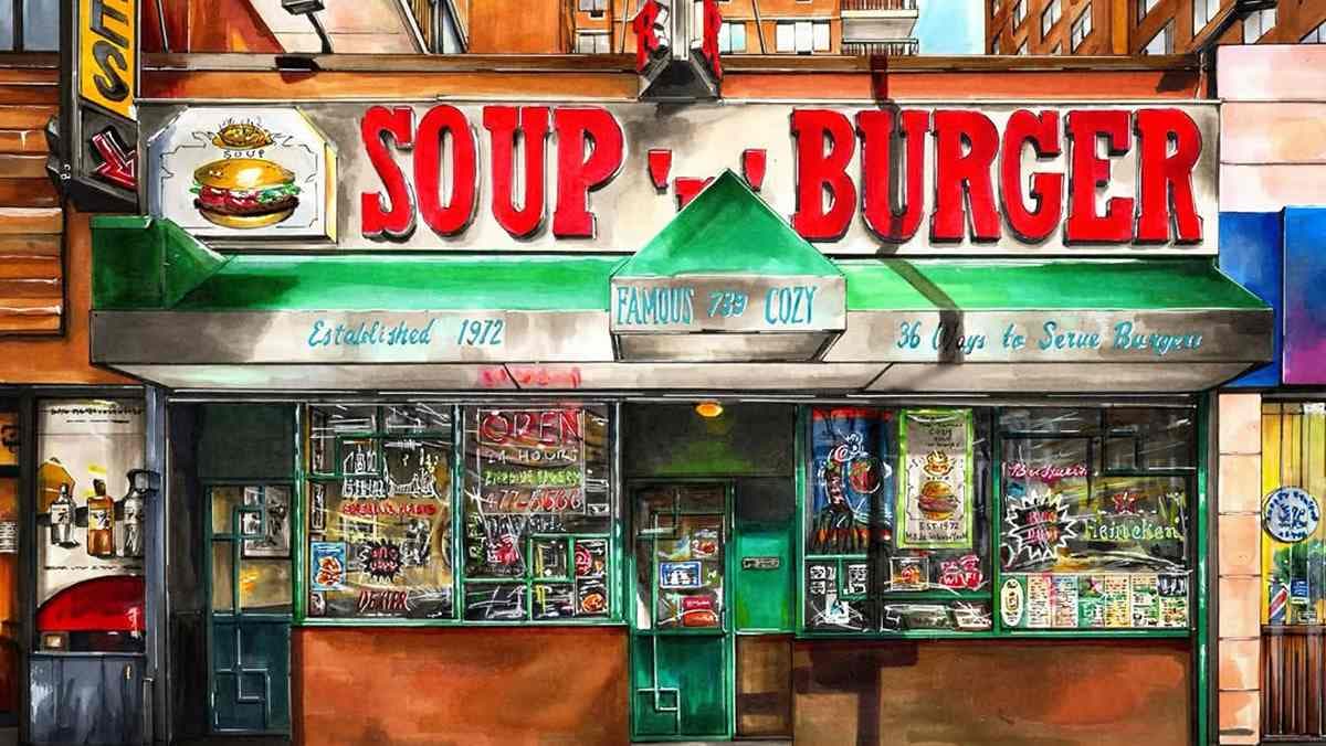 Cozy Soup 'n' Burger closes in New York.